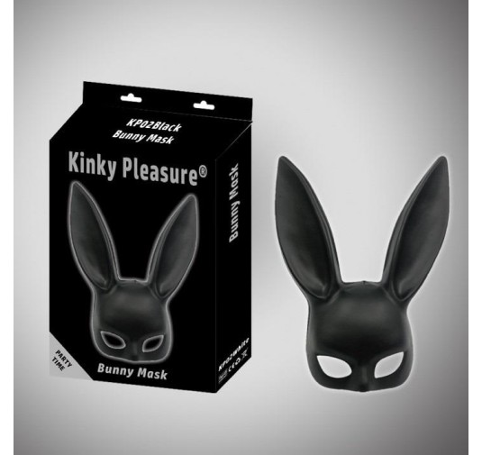 Maska - Bunny Mask Black